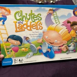 Unopened chutes and ladders game